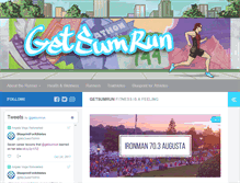 Tablet Screenshot of getsumrun.com